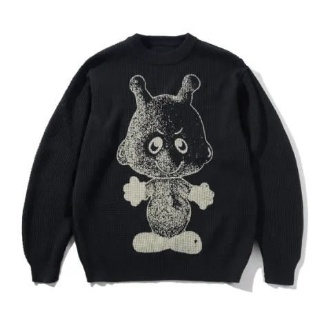Knits-Butter Goods Newcoer Reveribe Knit weater, Back