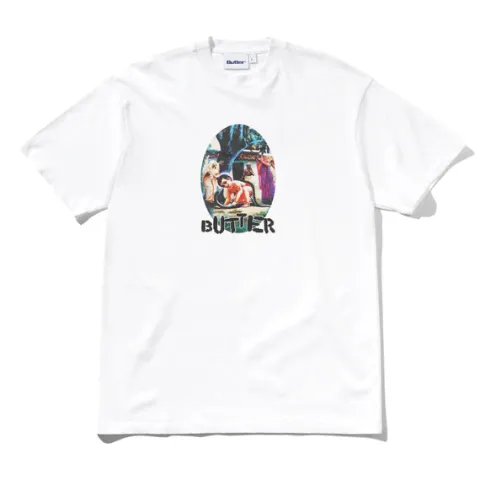T-Shirts-Butter Goods Niai Tee, White