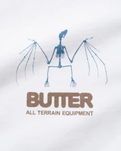 T-Shirts-Butter Goods Nocturna Tee, White