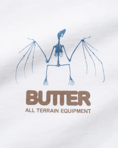 T-Shirts-Butter Goods Nocturna Tee, White