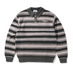 Knits-Butter Goods Obre tripe Knit weater, Back