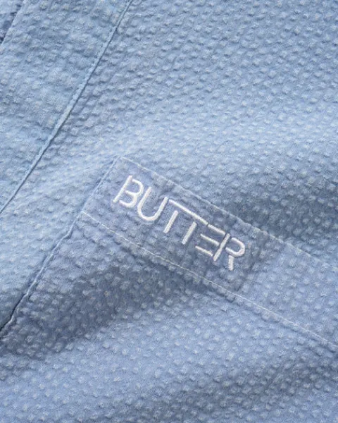 Shirts| Shirts-Butter Goods Overdye eerucker / hirt, Bue
