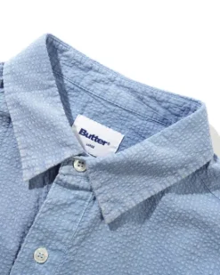 Shirts| Shirts-Butter Goods Overdye eerucker / hirt, Bue