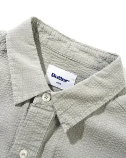 Shirts| Shirts-Butter Goods Overdye eerucker / hirt, Grey