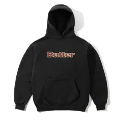 Zip-Thru Hoods|Pullover Hoods-Butter Goods Paid ogo Appique Puover Hood, Back