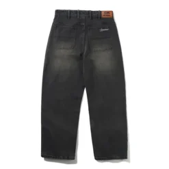 Denim Jeans|Pants-Butter Goods Racer Denim Jeans, Faded Black