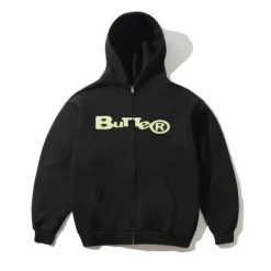 Zip-Thru Hoods|Pullover Hoods-Butter Goods Regitered Zip-Thru Hood, Back