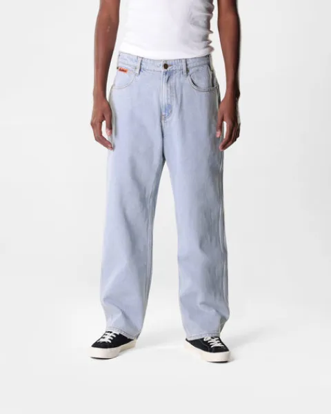 Denim Jeans|Pants-Butter Goods Relaxed Denim Jeans, Light Blue