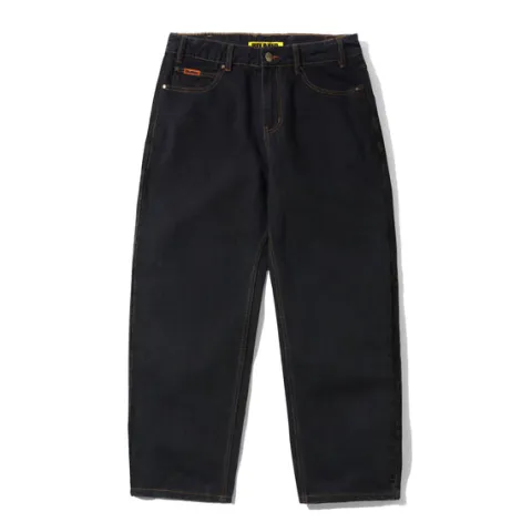 Denim Jeans|Pants-Butter Goods Relaxed Denim Jeans, Washed Black