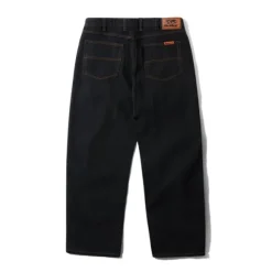 Denim Jeans|Pants-Butter Goods Relaxed Denim Jeans, Washed Black