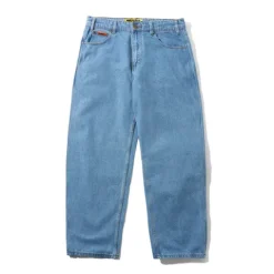 Denim Jeans|Pants-Butter Goods Relaxed Denim Jeans, Washed Indigo