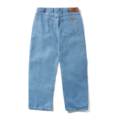 Denim Jeans|Pants-Butter Goods Relaxed Denim Jeans, Washed Indigo