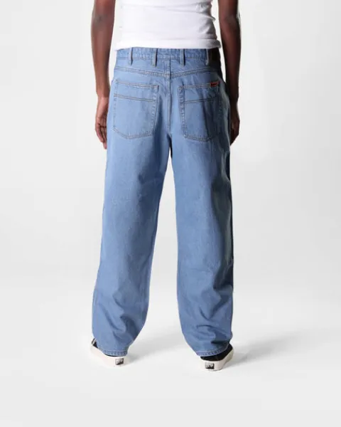 Denim Jeans|Pants-Butter Goods Relaxed Denim Jeans, Washed Indigo