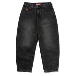 Denim Jeans|Pants-Butter Goods Santosuosso Denim Jeans, Stonewash Black
