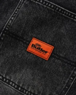 Denim Jeans|Pants-Butter Goods Santosuosso Denim Jeans, Stonewash Black
