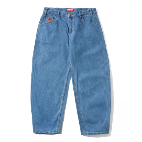 Denim Jeans|Pants-Butter Goods Santosuosso Denim Jeans, Washed Indigo