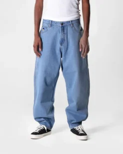 Denim Jeans|Pants-Butter Goods Santosuosso Denim Jeans, Washed Indigo
