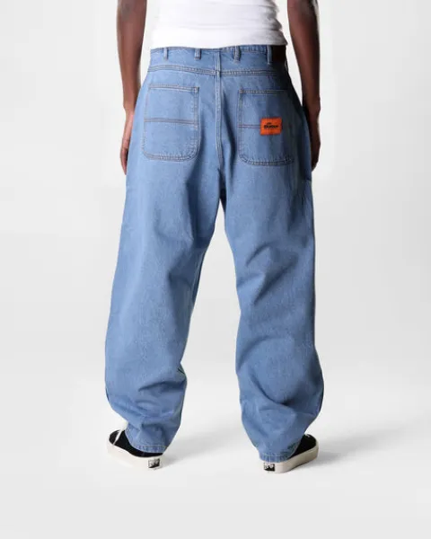 Denim Jeans|Pants-Butter Goods Santosuosso Denim Jeans, Washed Indigo