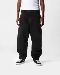 Denim Jeans|Pants-Butter Goods Santosuosso Denim Jeans, Washed Black