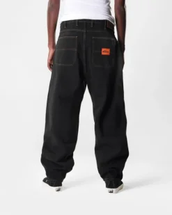 Denim Jeans|Pants-Butter Goods Santosuosso Denim Jeans, Washed Black