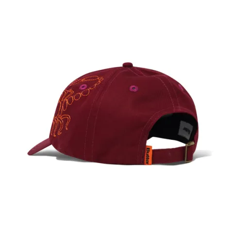 Hats|Beanies-Butter Goods Scorpion 6 Panel Cap, Port