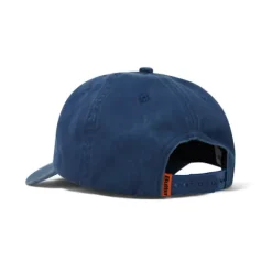 Hats|Beanies-Butter Goods Scrawling 5 Panel Cap, Washed Navy