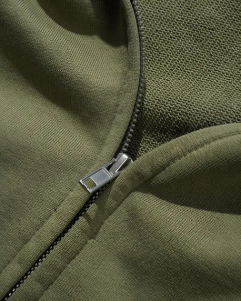 Zip-Thru Hoods|Pullover Hoods-Butter Goods crawing Zip-Thru Hood, Wahed Du Ary