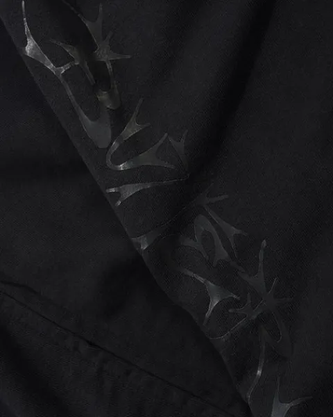 Zip-Thru Hoods|Pullover Hoods-Butter Goods crawing Zip-Thru Hood, Wahed idnight