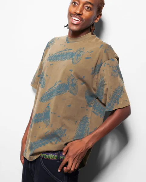 T-Shirts-Butter Goods crew Tee, Wahed Back