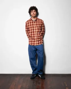 Shirts| Shirts-Butter Goods irocco hirt, Henna / Tan