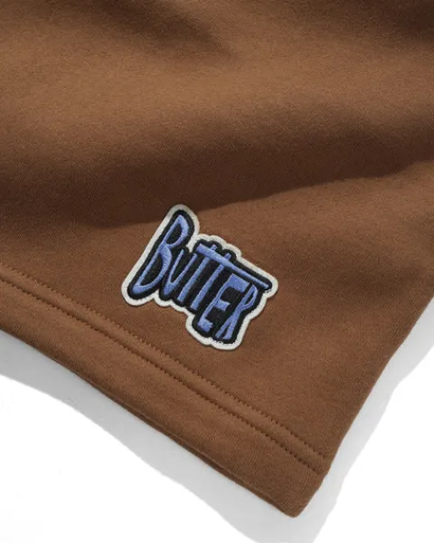 Denim Shorts|Shorts-Butter Goods ketch Feece hort, Brown