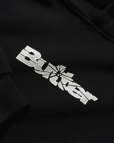 Zip-Thru Hoods|Pullover Hoods-Butter Goods ahed ogo Puover Hood, Back