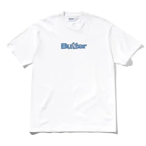 T-Shirts-Butter Goods ahed ogo Tee, White