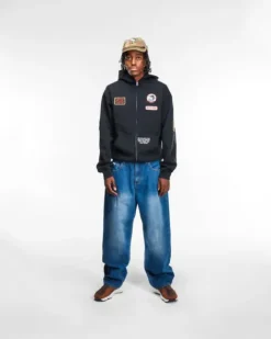 Denim Jeans|Pants-Butter Goods Spike Denim Jeans, Distressed Indigo