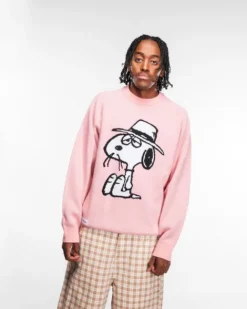 Knits-Butter Goods pike Knit weater, ight Pink