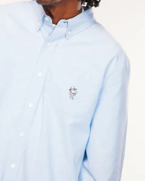 Shirts| Shirts-Butter Goods pike Oxford hirt, Bue