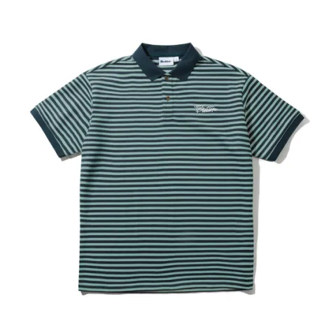 Shirts| Shirts-Butter Goods tripe Poo hirt, Navy / arine