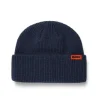 Hats|Beanies-Butter Goods Tall Wharfie Beanie, Navy