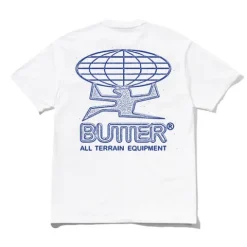 T-Shirts-Butter Goods Terrain Tee, White