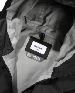 Jackets-Butter Goods T-Rain Jacket, Back / Graphite