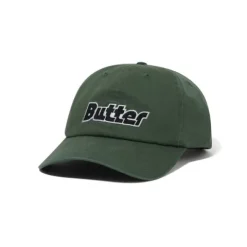 Hats|Beanies-Butter Goods Transit 6 Panel Cap, Sage