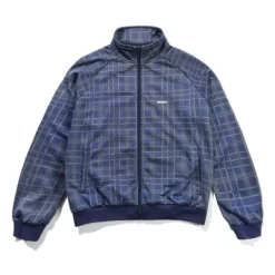 Jackets-Butter Goods Tricot Jacket, Navy Paid