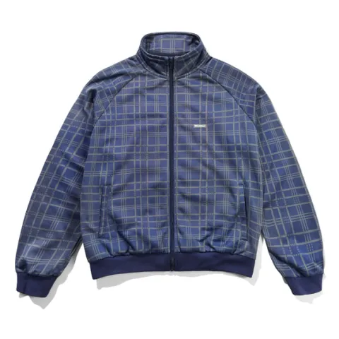 Jackets-Butter Goods Tricot Jacket, Navy Paid
