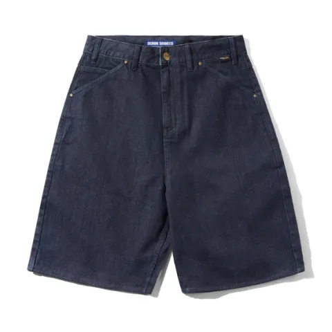 Denim Shorts|Shorts-Butter Goods Trim Denim Shorts, Rinsed Indigo