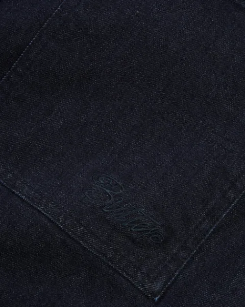 Denim Shorts|Shorts-Butter Goods Trim Denim Shorts, Rinsed Indigo