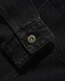 Jackets-Butter Goods Trucker Deni Jacket, Wahed Back