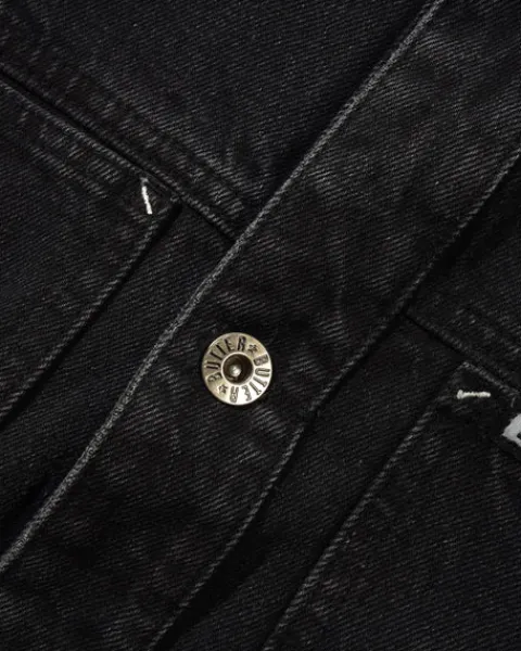 Jackets-Butter Goods Trucker Deni Jacket, Wahed Back
