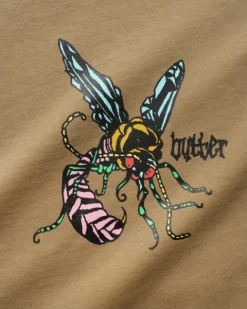 T-Shirts-Butter Goods Wap Tee, Deert