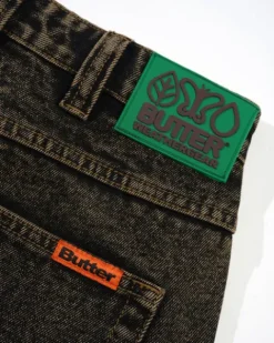 Denim Jeans|Pants-Butter Goods Weathergear Denim Jeans, Brown Tint