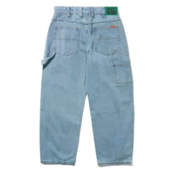 Denim Jeans|Pants-Butter Goods Weathergear Denim Jeans, Distressed Indigo